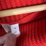 Anthropologie Anthro moth Brenta red cowl neck sweater Photo 9