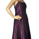NWT Vintage Scott McClintock Bridesmaid Maxi dress glittering burgundy size 12 Photo 14