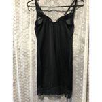 Delicates Lace Trim Bodysuit Lingerie Black Women's Sleepwear Intimates 36B Photo 3