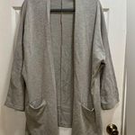 DONNI. ANTHROPOLOGIE Ribbed Open Front Pinstripe Cardigan Lagenlook One Size Size undefined Photo 0