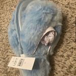 Loft NWT Fuzzy Blue Slippers Photo 3