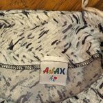 Vintage Ajax I love NY Black White Abstract patterned dress woman’s medium 80s Photo 3