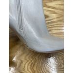 Schutz  Mikki Ankle Boots Womens 9B Beige Leather Side Zip Pointed Toe Bootie S33 Photo 11