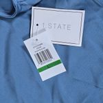 1. State  Women's Cowl Neck Tank in Slate Blue‎ L NWT Photo 2