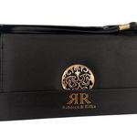 Rebecca & Rifka Black Brand New Clutch Wallet Photo 0