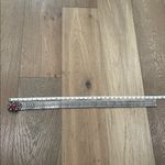 Vintage Silver Stretch Belt Metal Silver Rhinestone Flower Belt Buckle Size M/L Photo 5