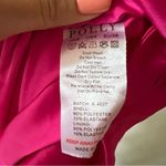 Oh Polly  satin hot pink bodycon dress mini chains sleeveless size 4 Photo 1