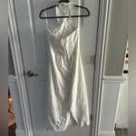 Reformation  Bessi Linen Halterneck Midi-Dress Photo 4