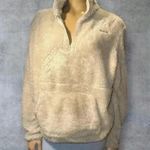 Reebok Women's Size XLarge Fog 1/4-Zip Mock Neck Sherpa Fleece Pullover Photo 3