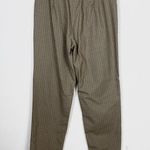 Vintage Dockers Women’s Tan & Black Plaid Plane Trouser Pants Size 14 Photo 1