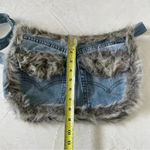 handheart jeans bag denim handmade shoulder bag Blue Photo 8