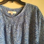 Loft  small petite blue top Photo 2