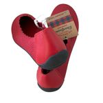 Dearfoams  women’s misty ballet flats washable memory foam in Venetian red Sz 7 Photo 2