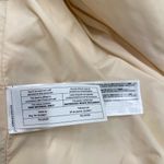 Mango  beige puffer jacket faux leather size XS NWT Photo 9