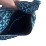 Vera Bradley Vera‎ Bradley Y2k Blue Geometric Seatbelt Shoulder Travel Bag Purse Photo 7