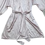 Vintage Lorraine Pink Nylon Lace Kimono Robe Feminine Coquette Size Small Photo 7