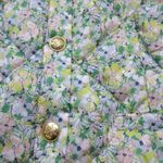 J.Crew NWT Quilted Louisa Lady Jacket in Ivory Colour Fields Liberty Floral 2 Photo 4