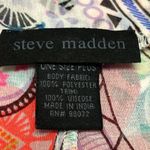 Steve Madden Steven Madden Sheer Geometric Open Kimono or Coverup w/ Neon Colors- OS (plus) Photo 10