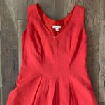 Coldwater Creek  Orange Dress Petite Size 8 Photo 3