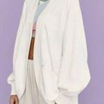 Sweaty Betty  London Cora cardigan cotton lily white size medium NWT Photo 0
