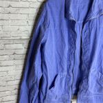 Fresh Produce  Periwinkle Blue Starfish Zipper Cotton Jacket Photo 2