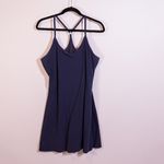 Outdoor Voices Women's The Exercise Racerback Athletic Work Out Mini Dress Blue Photo 0