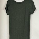 prAna  Forest Green Short Sleeve Ruched Tee Shirt Active Wear Dress Womens M Photo 7