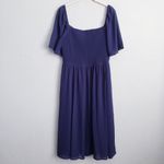 Baltic Born  Colette Navy Blue Sweatheart Midi Dress Photo 5