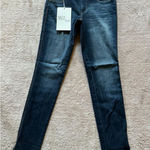1822 Denim  Jeans Women's Berlin Girlfriend Blue Ankle  Skinny‎ Size 28 NWT Photo 0