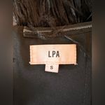 LPA  Aida Sweetheart Neckline Black Feather Corset Top Size S Photo 8