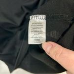 Leith Women’s Tank Ruched Side Faux Wrap Bodycon Midi Dress Black Small FLAW Photo 4