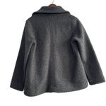 Lands' End Lands’ End Gray Sherpa Fleece Quarter Zip Pullover Jacket Women’s Size Small (6– Photo 10