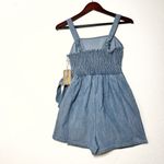 Lone Star Denim wrap skort sleeveless Romper size S NWT Blue Photo 4