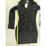 H&M  Draped Dress Size M Shirt Button Down Rouched Gathered Dark Academia Photo 10