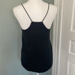 H&M  black spaghetti strap flowy tank top size small 4 summer basic Photo 1