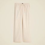 J.Crew  Relaxed utility pant in cotton blend in Summer Linen Ivory Photo 2