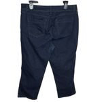 Dana Buchman Dark Rinse Denim Capris Cropped Jeans Size 12 Photo 1