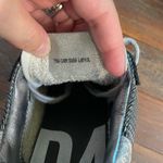 P448  Thea Fujy Black & Silver You Can Surf Later Sneaker - Sz 38 (US 7.5-8) 🧡🎀 Photo 9