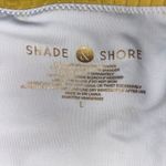 Shade & Shore Yellow Ribbed Swim Bottoms Photo 2
