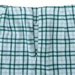 Wild Fable White and Green Checkered Mini Skirt Photo 5