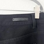 Soft Surroundings Black Lace Hem Crop Pants Photo 5