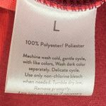 Born Outdoor Womens Fleece Wide Leg Sweatpants Hem Vents Red Pink Size Large Photo 3