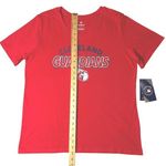 Fanatics NEW Cleveland Guardians T-Shirt Womens L Red MLB Baseball Tee Photo 3