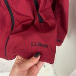 L.L.Bean Red Full Zip Windstopper Jacket Size M Photo 5