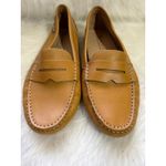Andacco Leather Penny Loafers Women's Tan Brown Slip On Casual Shoes Size 10 Photo 1