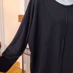 Spanx black medium weight crewneck pullover Photo 1