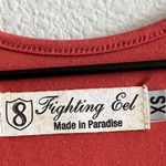 Fighting Eel Maxi Tank Dress Side Detailing Longline Stretchy Sharkbite Hem XS Photo 3