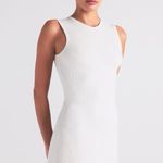 SKIMS  Soft Lounge V-Neck Tank Mini Dress in Marble, Size Medium Photo 2