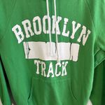 Derek Heart Brooklyn Track green white hoodie size small Photo 1