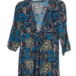 Knot Sisters  Morrison Kimono Dress in Dark Floral
Size S Photo 5